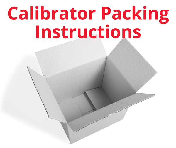 Packing instructions for Check-Set