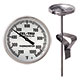 BIG Green Egg, Primo, Komodo, Grill Dome, or other Kamado-style Replacement Thermometer LT225R, 3.5 inch stem, 200/1000 degrees F