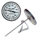 Laboratory Testing Thermometer LT325R, 3 inch dial with pan clip