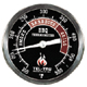 Barbecue Thermometer, Black Dial BQ300, 3 inch dial and 4 inch stem