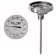 GT500R Back Connect Thermometer, 5 inch dial with calibration feature, 316SS wetted parts