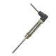 Industrial RTD probe assembly integrated w/compact transmitter