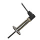 Sanitary RTD probe assembly integrated w/compact transmitter