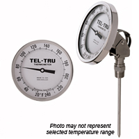 AA375R Adjustable Angle Thermometer, 3 inch dial