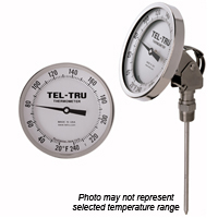 AA575R Adjustable Angle Thermometer, 5 inch dial