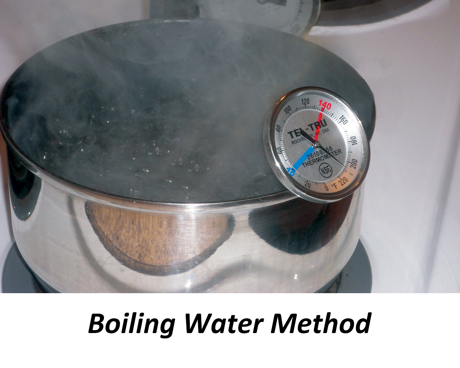 Boiling water method