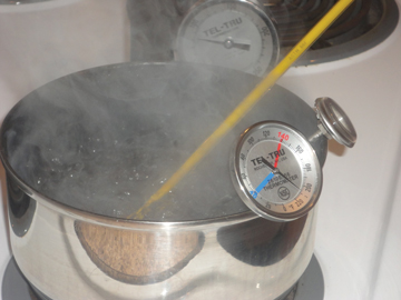 The boiling water method for checking thermometer accuracy
