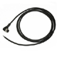 M12x1 4-pin right angle shielded PVC cordset with free leads, 2 meter, non-vented, for pressure ranges 0-300psi