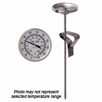 Laboratory Testing Thermometer LT225R, 2 inch dial with pan clip