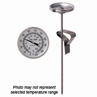 Refrigerator/Freezer Thermometer LT225R, 2 inch dial, 8 inch stem, -40/160 degrees F