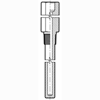 Standard Threaded Thermowell, with Lag 385TWE